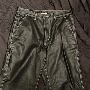 Urban Outfitters BDG Faux Leather Carpenter Pant